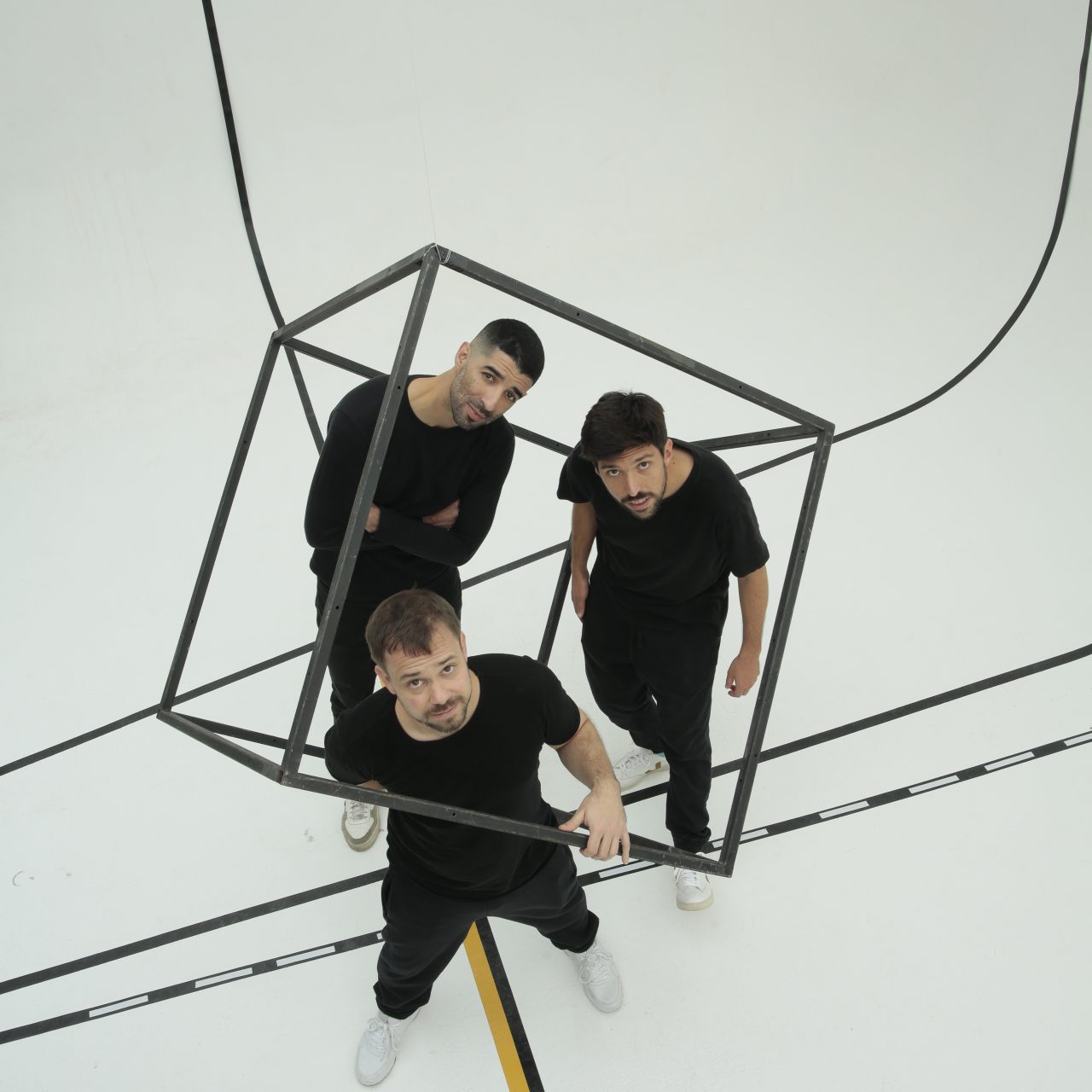 Caixa Cubo en Lucas Santana (klarinet e.a.)  Henrique Gomide/piano, João Fideles/drums en Noa Stroeter/contrabas